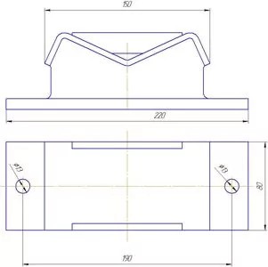 Виброопора ЕК-190
